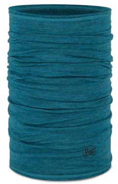 BUFF®| Schlauchschal Merino Lightweight Männlich Weiblich Erwachsene Multifunktionaler Schal aus 100% Merinowolle, Wandern, Outdoor, Nachhaltig, Leicht, Schlanke Passform, Einheitsgröße, Vert