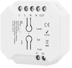 HAPRSLIKG Il dimmer triac dimmer AC 110 V 220 V Supporta l'interruttore a Pulsante