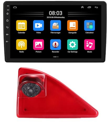 9 Android Auto GPS Radio Navigator Carplay Replacement for Nissan NV400 Vauxhall Opel Movano B Renault Master with Bluetooth FM USB TPMS SWC WiFi DVR RDS Dab+caméra de Voiture