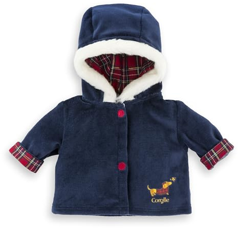 Corolle Mon Premier Poupon Mantel, Feiertage, für alle 30cm Babypuppen, ab 18 Monaten
