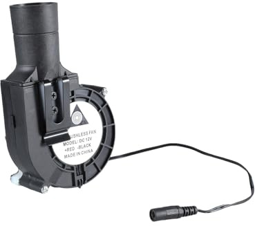 Ventilatore Per Picnic Campeggio Barbecue All'aperto 9733 Barbecue 4800 Giri/min 12 V Griglia Con Cuscinetti E Fumatore