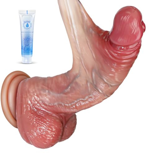 Realistic Dildo Adult Sex Toys - Sex Toyscouples for Couples Women Man, Mens Womens Big Silicone Horse Dildos, Female Men Erotic Penis Toy Male Gay Butt Plug for Vaginal Anal