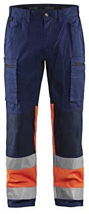BLÅKLÄDER Hi Vis Trousers with Stretch