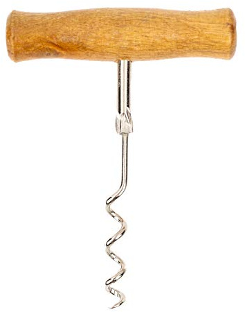 Sacacorchos de madera para botella de vino de alta resistencia, accesorio único de lujo para niña, removedor de corcho para camareros