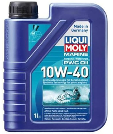 LIQUI MOLY Marine PWC Oil 10W-40 | 1 L | Boot 2-Takt-Öl | Art.-Nr.: 25076