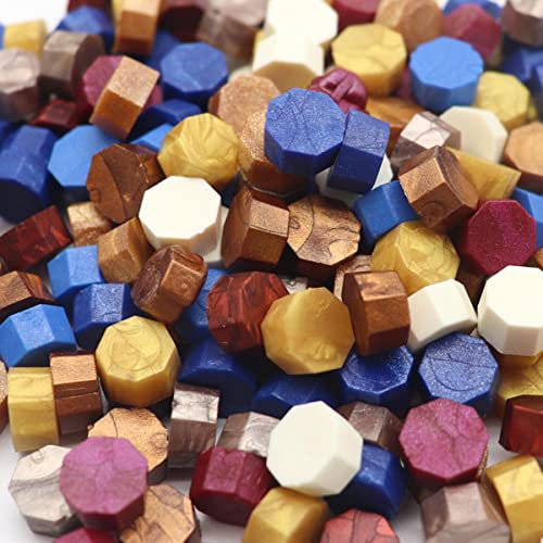 100 teile/beutel Mix Farbe Siegellack Vintage Siegel Stempel Perlen für Handwerk Geschenk Hochzeitseinladung-HS24