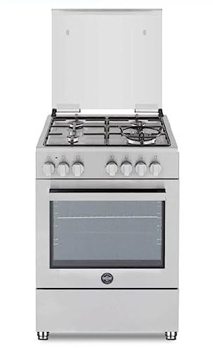 Bertazzoni La Germania SE664EX cucina Gas Acciaio inossidabile A