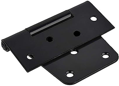 Charnière en T 3, 5 Pouces Noire en Acier au Carbone 1pc