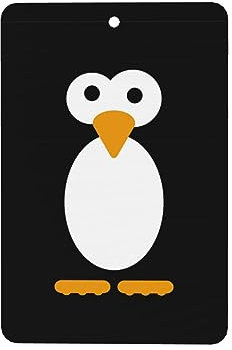 Lufterfrischer zum Aufhängen, für Auto, Diffusor, Ornamente, niedlicher Pinguin, erfrischende Luft, duftend, für Mädchen, Frauen, Auto-Innenraum, Geschenk-Set, lustiges Autozubehör, Dekoration,