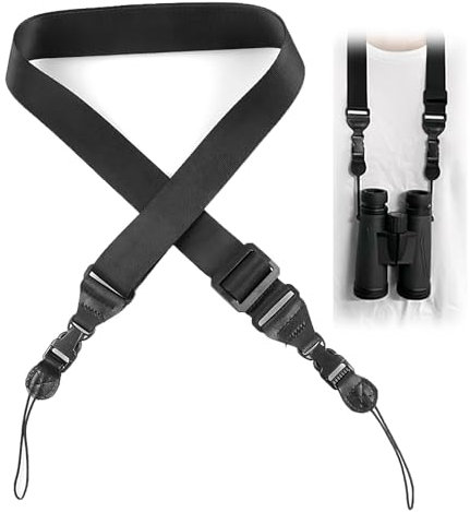 Gments Sangle Appareil Photo, Courroie Appareil Photo Bandoulière Sangle de Nylon Caméra Avec Réglable Sangle Caméra pour Dragonne Appareil Photo Reflex Numérique Canon Nikon Sony Fujifilm