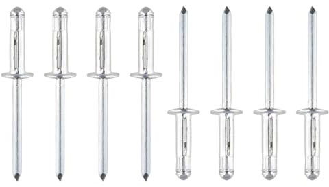 100 Pcs Rivets 4.8 x 16 mm Pop Rivets for Metal, Wood, Plastic – Durable Blind Rivets for Secure Fastening