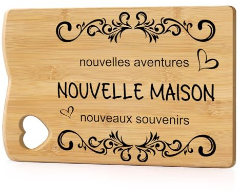 Cadeau Crémaillère,Cadeau Cremaillere,Cadeau Famille,Planche À Découper Bois,Cadeau Cremaillere Maison,Idée Cadeau Crémaillère,Cadeau Pour Crémaillère,Cadeau Nouvel An,Idee Cadeau,Cadeau Original