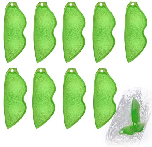 9 Stück Beans Bottle Cleaning Sponge, Bottle Cleaning Brush Set, Bottle Cleaning Beans, Magic Beans Flaschenreiniger Schwamm Für Glasflaschen Verschiedener Kaliber Und Größen