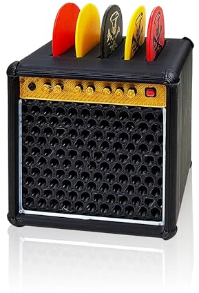 Musiin Boîte de rangement pour médiators – Une boîte de rangement conçue spécialement pour les guitaristes et les amateurs de musique.