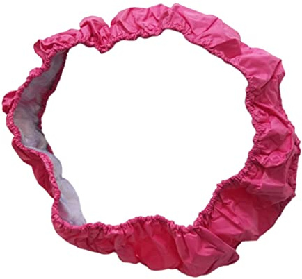 Folpus Funda Protectora para de de Jardín, Apta para Camas Elásticas de 36, 38 Y 40 Cm, con Protección Perimetral, de Esponja Y Resistente, Rojo, 40 Pulgadas