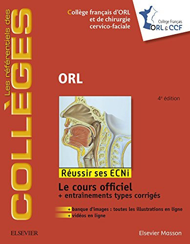 ORL (les référentiels des collèges)