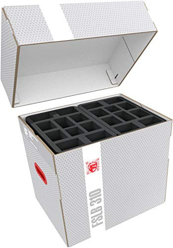 Feldherr Lagerbox FSLB310 für 107 Miniaturen mit bis zu 40 mm Bases