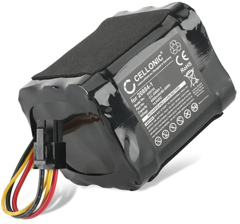 CELLONIC Batteria compatibile con Vorwerk Kobold VR200, 4NCR18650P2-C001A | (6000mAh-14.4V-Ioni di Litio) per Vorwerk 20884-1, 4NCR18650P2-C002A