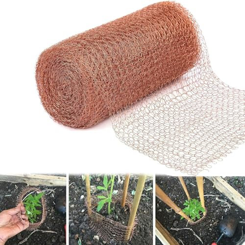 Ukisisi Filet Anti Limaces Et Escargots,Filet Cuivre Anti Limace,Anti Escargot Et Limace,Grillage Anti Limace,Anneau Anti Limace,Cuivre Anti Limace Escargot Souris Rat Oiseaux Nematodes