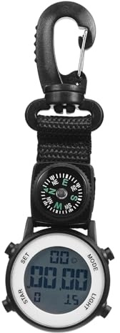Mipcase 4pcs Multipurpose Hanging Watch Electronic Pocket Watch Outdoor Clip for Everyday Use