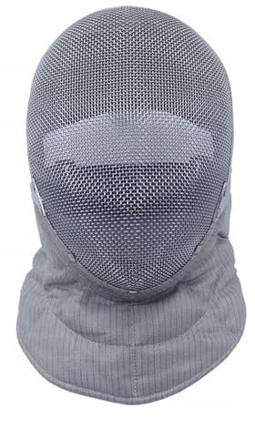 HXYhydrypd Fechtmaske - 900N Fechtsäbelmaske - Fechthelm mit Herausnehmbarem Futter - Fechtschutzausrüstung(S)