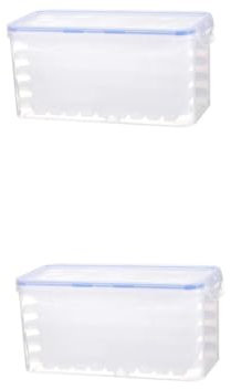 Ciieeo 2 Sets Ice Tray Ice Cube Molds Plastic Ice Maker Storage Box Ice Making Tool for Cocktails Whiskey