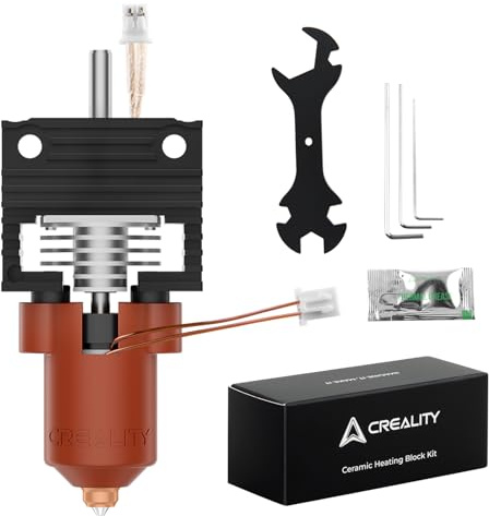 Creality Official K1/K1 Max/K1C Hotend Upgrades Kit,Ceramic Heating Block Ki with Unicorn Quick Swap Nozzle, Support 300°C High Temperature and 600mm/s High-Speed for K1 Series 3D Printer