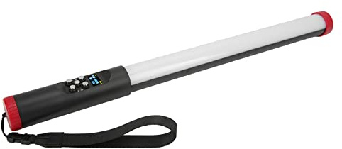 Handheld RGB LED Video Light Wand Stick for Photography, RGB Tube Light Bar with USB Rechargeable Battery, 3000-6000K Color Temperature