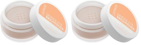Catrice Cosmetics Under Eye Brightener Polvere fissante, schiarente, risultato istantaneo, focalizzazione leggera, naturale (2.3 g) (Confezione da 2)