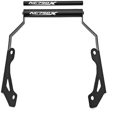 Soporte De Navegación para Motocicleta para NC750X NC750 X TDC 2021-2024 para Smartphone con Extensión para GPS Soporte para Teléfono(Negro 1,12+22mm)