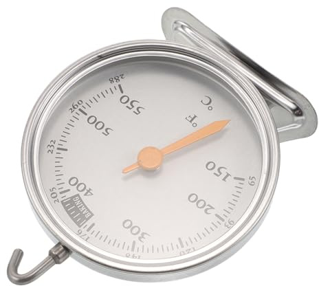PRETYZOOM Oven Thermometer Stainless Steel Kitchen Baking Food Thermometer C for Electric Oven