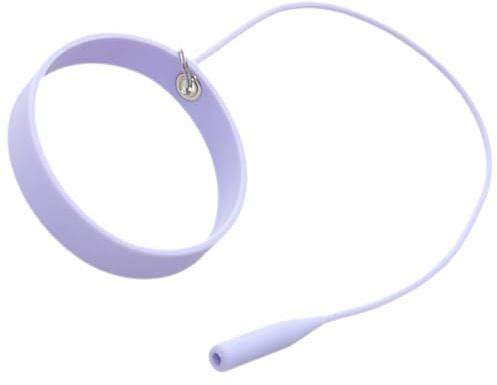 NUOBESTY Bracelet Porte-Pince à Cils en Silicone Respirant Violet Support Léger et Solide pour Extensions de Cils Accessoire Professionnel Antichute Taille Unique Outil Pratique pour