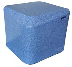 Aqua Outdoors Small Side Table for Inside Pool Sun Shelf or Baja Ledge, in Water Furniture to Hold Drinks, Works Great with Other Poolside or Sundeck Loungers (Coral Reef)