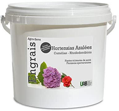 Agro Sens Engrais hortensias, azalées, camélias Seau 4 kg