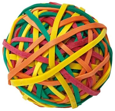 Gomas Elásticas marca Plus Office modelo GOMAS ELASTICAS BOLA COLORES 105GR