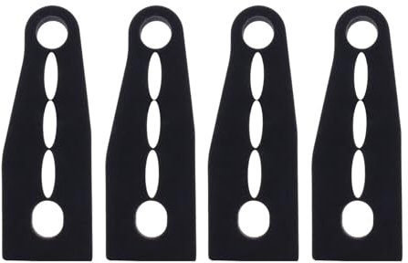 NEGRO Rasseln STOP Schallschutz Screams Deaf Seal Deadener Schalldämpfer Dichtung Türschloss Puffer Passend for Ford, C-Max Transit Tourneo Connect Autotür-Stoßdämpfer
