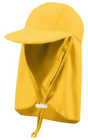 crazy bean Sombrero del Sol para Niños Niña Gorro Sol para Playa Piscina Niño Gorro Protector del Cuello Ajustable Verano