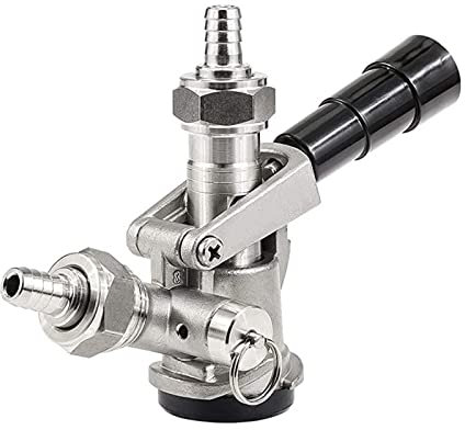 MNEVZX bierbrauset Edelstahl S System Keg Kupplung Keg S Typ Kupplungen mit Hebelgriff Heimbrau-Sets(Type C)