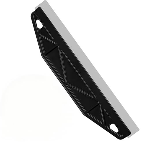 Multi-Purpose Straight Edge Tool, 30.4 cm Long Paint Shield, Black Paint Trim Guard, Straight Paint Guard, Stainless Steel Edge Painters Tool, Paint Wallpaper Scraper for Precision Smearing Repairing