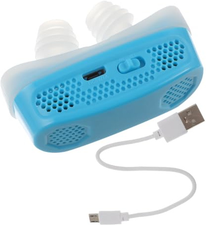 Genérico Dispositivo Eléctrico Para Roncar Automático Ayuda Para Dormir Abdominales Sky-blue