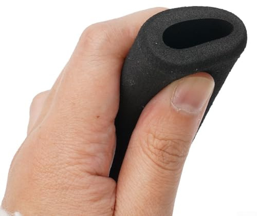 Oniissy Lenkergriffe aus Schaumstoff für bequemes Schwammmaterial, stoßdämpfendes & ergonomisches Design, kompatibel mit Touring- und Butterfly-Lenkern, 1 Packung