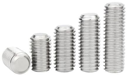 10 vis à tête hexagonale creuse sans tête en acier inoxydable(M8 x12mm)