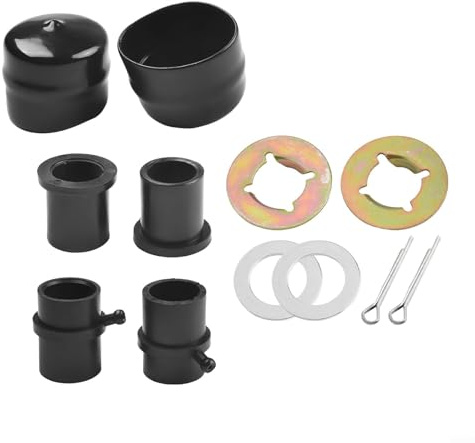 Jotekonoby Kit coprimozzo ruota trattore con boccola cuscinetto flangiata di ricambio per Cadet For LT//Per GTX Series - Set di 12 pezzi per ricostruzione cuscinetto ruota anteriore per prato