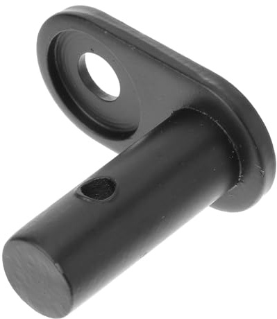 Hohopeti Attelage Coudé pour Remorque de Vélo en Acier Noir, Facile à Attacher Détacher, Accessoire pour Fixation de Chariot Arrière