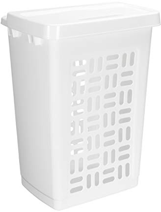 Sunware Basic Wäschekorb, weiß, 60 Liter