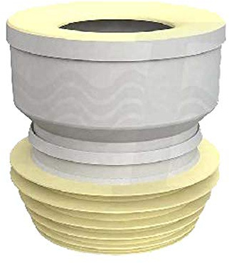 Bonom - manicotto wc diritto in bi-componente in d.100/110 - out d.100/110