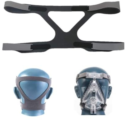 Universelle CPAP Maske Kopfband für Resmed Maske und Respironics Maske, 4 Point Anschluss CPAP Kopfband für den meisten Nasal und Face Schlafapnoe Masken