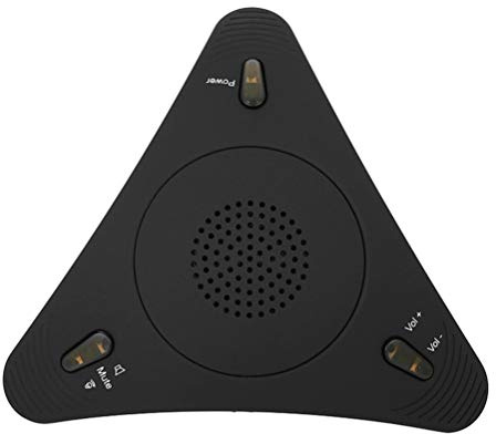 Uonlytech Usb Echo Canceller Microphone for Voice Chat High Sensitivity Distance Education Recording Game Voice Chat