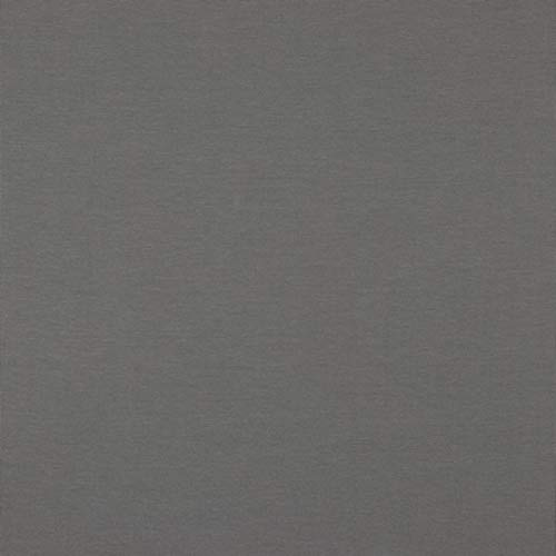 Hans-Textil-Shop Stoff Meterware Uni Jersey - 1 Meter, Schadstoffgeprüft, Jerseystoff, Deko, Kleidung, Shirts, Röcke, Leggings (Grau)