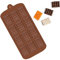 Hotype Moules à Chocolat, Moules Mini en Silicone à Chocolat, 12 Cavités Antiadhésifs Moule à Fondant, Facile à Démouler, pour Chocolats Maison, Pralines, Bonbons, Gaufres, Décoration de Gâteau
